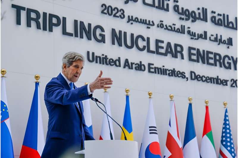 Nuclear push: US climate envoy John Kerry